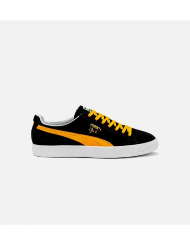 Clydezilla Mens Lifestyle Shoe - Black/Yellow rembourrage situé sous