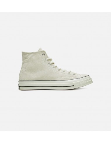 Chuck 70 Suede High Mens Shoe - Cream/Black les ctes