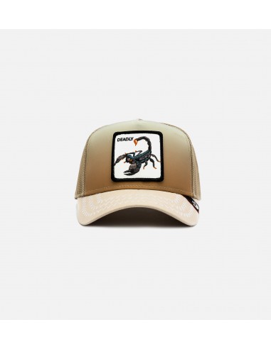 Get Over Here Trucker Mens Hat - Beige Paris Déstockage Promo