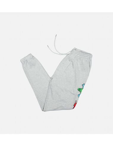 Streetwear Collection Carton Mens Sweatpants - Grey/Grey brillant des détails fins