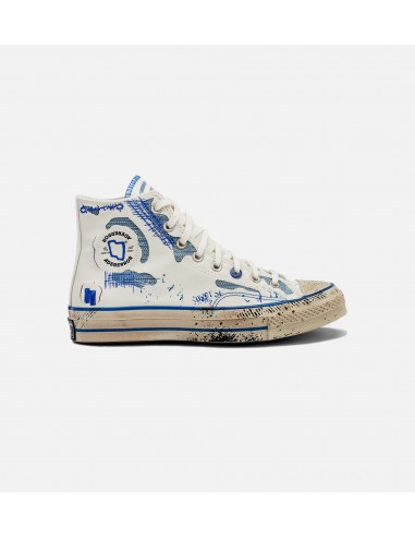 ADER ERROR Chuck 70 Hi Create Next Mens Lifestyle Shoe - Blue/White le concept de la Pate a emporter 