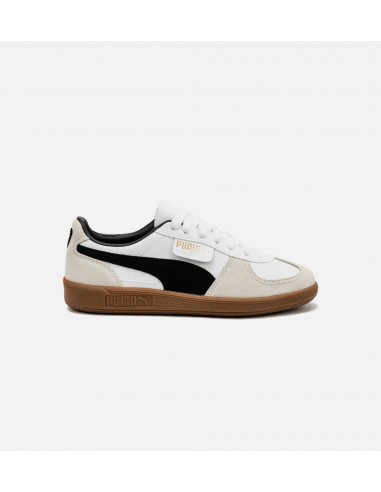 Palermo Leather Mens Lifestyle Shoe - White/Gum sur le site 