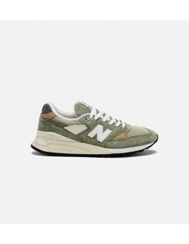 Made In USA 998 Olive Mens Lifestyle Shoe - Olive en ligne des produits 