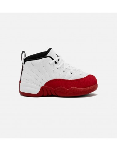 Air Jordan 12 Retro Cherry Infant Toddler Lifestyle Shoe - White/Red Voir les baskets