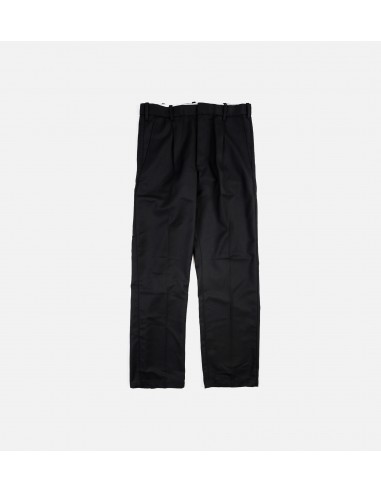 Pleated Front Mens Pants - Black de l' environnement