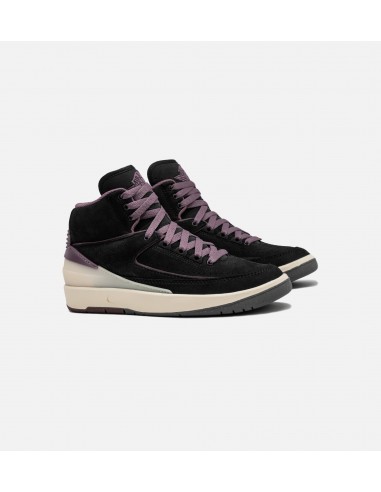 Air Jordan 2 Retro Off Noir Womens Lifestyle Shoe - Off Noir/Ice Cool Grey/Mauve pour bénéficier 