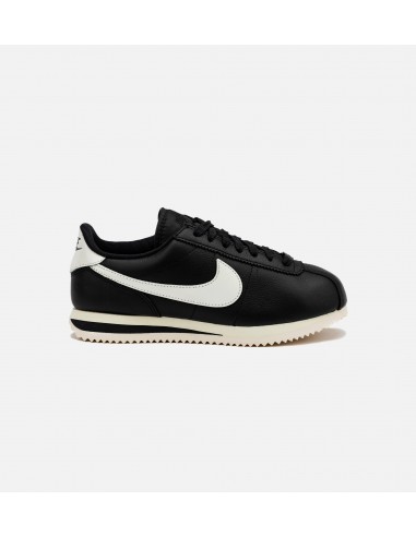 Cortez Premium Black Sail Womens Lifestyle Shoe - Black/Sail pas chere