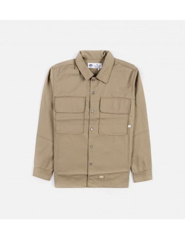 Twill Work Mens Long Sleeve Shirt - Sand de votre