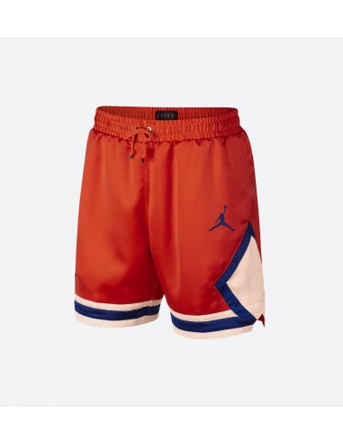 Air Jordan Satin Diamond Mens Shorts - Gym Red/White/Black à prix réduit toute l'année