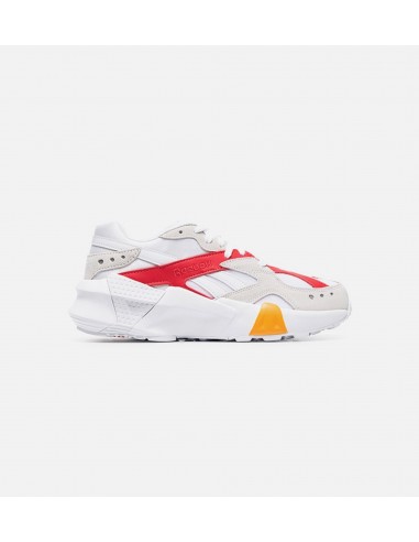 Aztrek Double X Gigi Hadid Unisex Shoes - Grey/Neon Red/White en stock