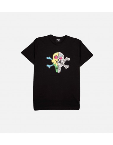 Skull Mens T-Shirt - Black/Black du meilleur 