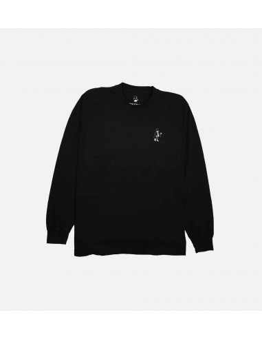 Backside Long Sleeve Mens T-Shirt - Black sur le site 