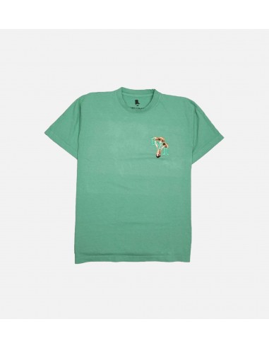 Mushroom Tee Mens T-Shirt - Green Pour