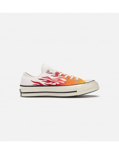 Chuck 70 Archive Print Low Top Mens Lifestyle Shoe - White/Red les ligaments