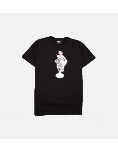 Sundae Mens T-Shirt - Black/Black solde