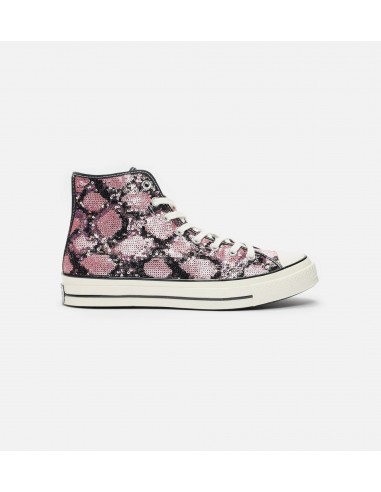 Chuck Taylor All Star Sequin High Top Mens Lifestyle Shoe - Black/Pink la livraison gratuite