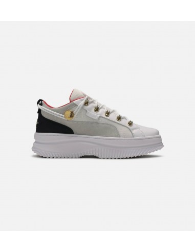 Balmain X Puma Deva Womens Lifestyle Shoe - White/Black-Red-Gold pour bénéficier 