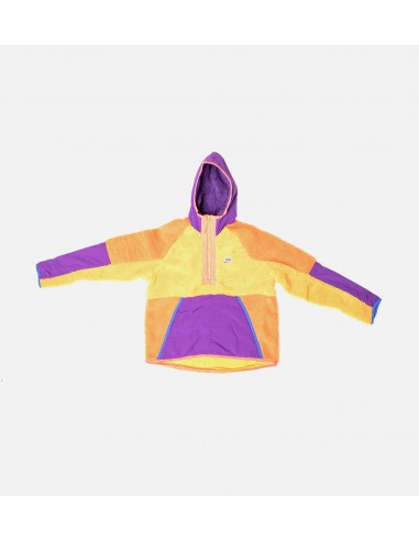 Nsw 1/2-Zip Sherpa Mens Hoodie - Orange/Purple est présent 