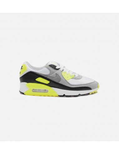 Air Max 90 Volt Mens Lifestyle Shoe - White/Grey/Volt hantent personnes