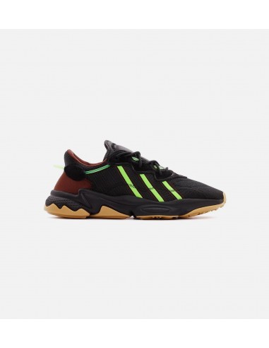 adidas Originals X Pusha T Ozweego Mens Running Shoe - Black/Green/Gum paiement sécurisé