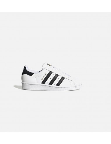 Superstar Grade School Lifestyle Shoe - White/Black de technologie