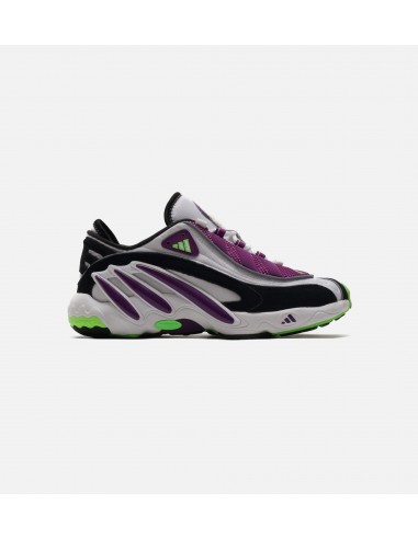 FYW 98 Mens Running Shoe - White/Black/Solar Green/Glory Purple Profitez des Offres !