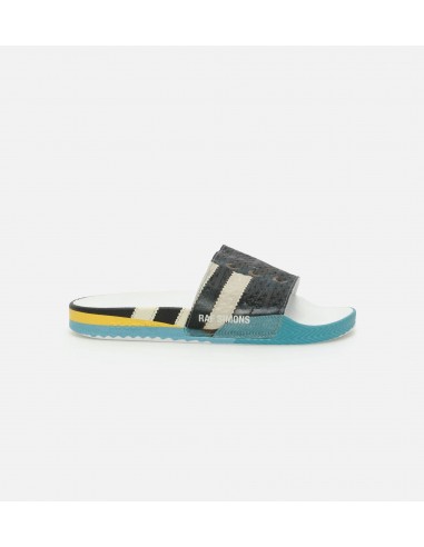 Rs Samba Adilette Mens Slide - Core Black/Cloud White/Bright Blue sur le site 