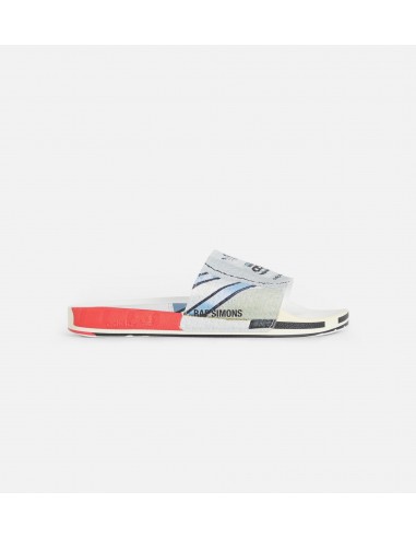 Rs Micro Adlette Slides Mens Slides - Silver Metallic/Bright Red en ligne des produits 