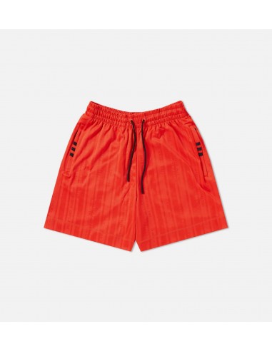 adidas Originals X Alexander Wang Mens Soccer Shorts - Red/Black du meilleur 