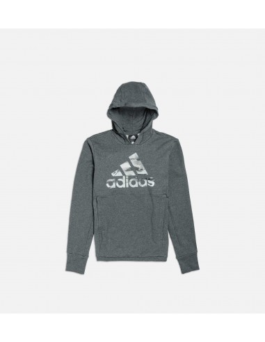 adidas X Undefeated Tech Mens Hoodie - Dark Grey Heather/Grey Fin de série