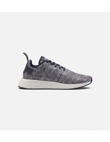 Us & Sons NMD R2 Mens Shoe - Core Heather Grey/Matte Silver/Running White une grave pollution 