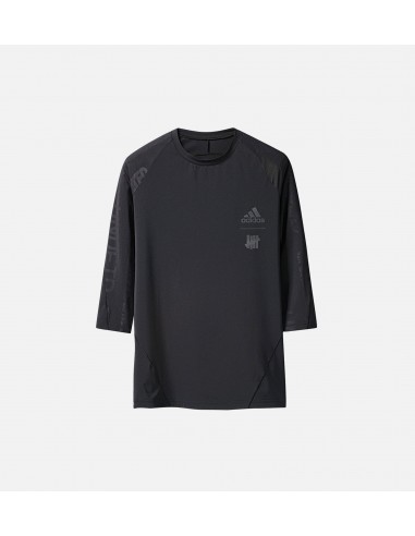 Undftd X adidas Collection Alphaskin Tech 3/4 Mens T-Shirt - Black/Black chez Cornerstreet bien 