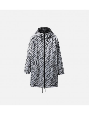 Alexander Wang Collection Parka Jacket - White/Black votre