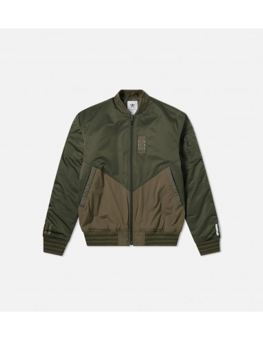 White Mountaineering Collection Mens Flight Jacket - Olive/Olive 2024