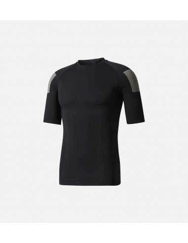 Compression Tee Men's - Black Paris Déstockage Promo