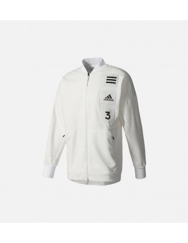 Coach Jacket Men's - White/Black la livraison gratuite