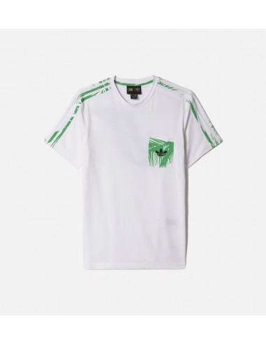 Pharrell Williams BBC Tee "Palm Trees" Men's - White/VIvid Green acheter