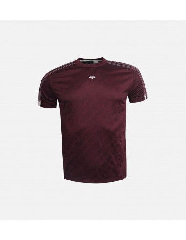 AW Mens Soccer Jersey - Maroon pas cher 