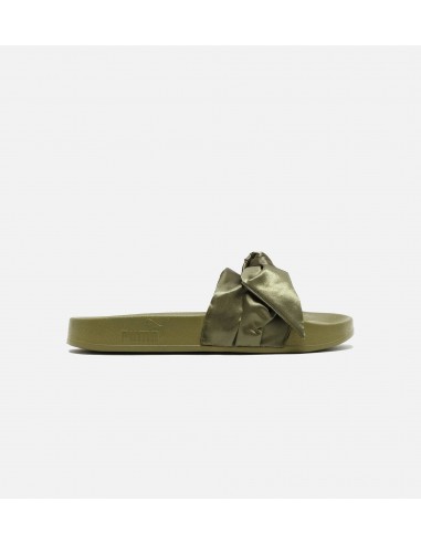 Puma Rihanna Fenty Bow Slides Women’S – Olive Green en stock