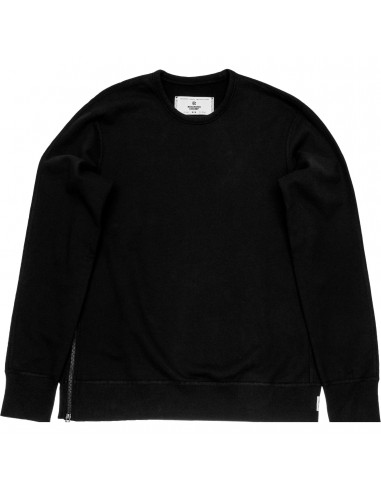 Reigning Champ Side Zip Crewneck Men's - Black l'achat 