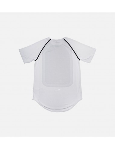 Stampd Raglan Short Sleeve Mens T-Shirt - White la livraison gratuite