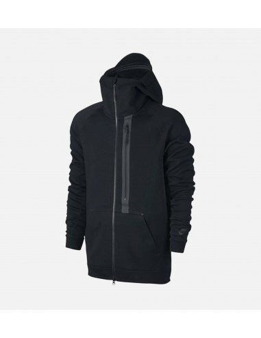 Tech Fleece Full Zip Mens Jacket- Black pas cheres