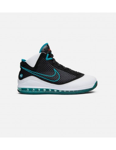 Lebron 7 Red Carpet Mens Basketball Shoe - White/Blue Véritable concentré