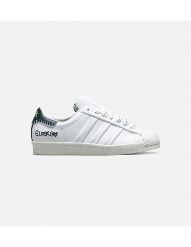 Superstar X Jonah Hill Mens Lifestyle Shoe - White/Grey/Green le des métaux précieux