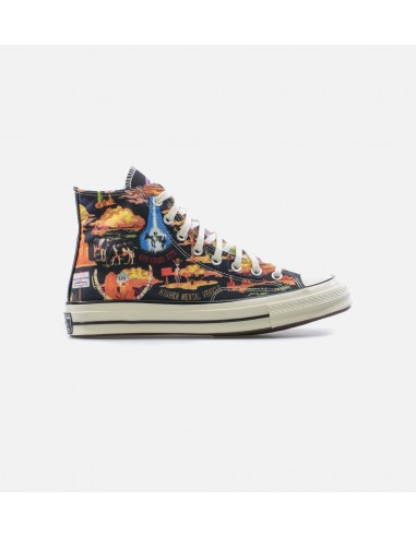 Chuck Taylor 70 Wild West High Top Mens Shoe - Bone/Multi/Orange/Black livraison et retour toujours gratuits