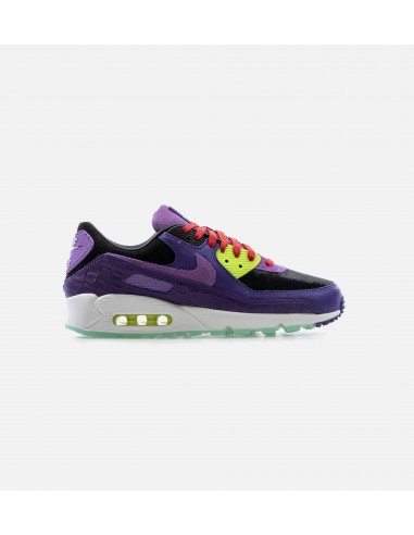 Air Max 90 QS Mashup Mens Running Shoe - Purple/Black/Volt Voir les baskets