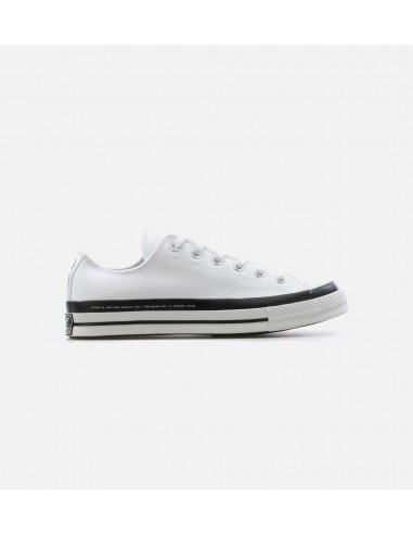 Chuck Taylor 70 X 7 Moncler Fragment Low Mens Lifestyle Shoe - White/Black d'Europe débarque