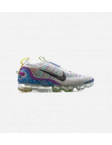 Air Vapormax 2020 Flyknit Mens Lifestyle Shoe - Platinum/Multi Color livraison et retour toujours gratuits