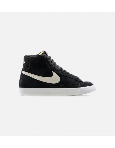 Blazer Mid 77 Suede Mens Lifetsyle Shoe - Black/White à prix réduit toute l'année