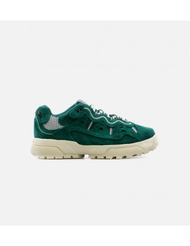 Golf Le Fleur Gianno Suede Low Top Mens Lifestyle Shoe - Green/White/Bone chez Cornerstreet bien 